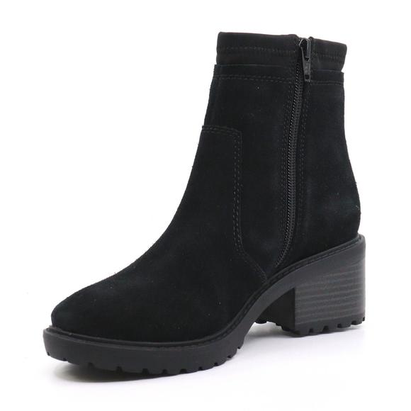 NEW SALVIA demi boot in black suede - Picture 3 of 8